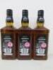 3 x Bottles of Jack Daniels Tennessee Sour Mash Whiskey, 70cl. - 2