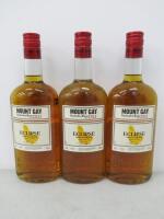 3 x Bottles of Mount Gay Eclipse Heritage Blend Barbados Rum, 70cl.