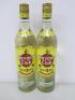 2 x Bottles of Havana Club 3 Year Old Rum, 70cl.