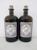 2 x Bottles of Monkey 47 Schwarzwald Dry Gin, 50cl.