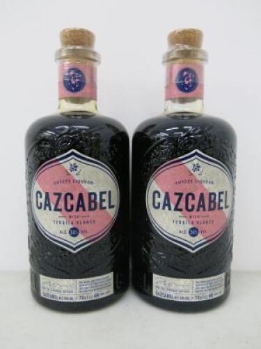 2 x Bottles of Cazcabel Coffee Liqueur with Tequilla, 70cl.