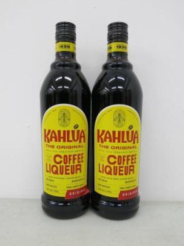 2 x Bottles of Kahlua Coffee Liqueur, 70cl.