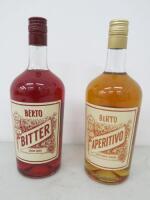 2 x Bottles of Berto Liqueuer to Include: 1 x Aperitivo & 1 x Bitter, 100cl.