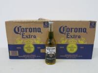 2 x Boxes of 12 Bottles of Corona Extra, 620ml. BBE 11/22.