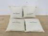 Set of 4 Moet & Chandon Champagne Cushions, Size 40cm x 40cm. NOTE: Require clean. - 3