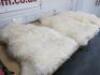 6 x Ikea Ludde Sheepskins. NOTE: Some require cleaning. - 2