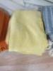 15 x Assorted Blankets & Throws to Include: 4 x Yellow, 4 x Orange Pattern, 3 x Orange, 2 x Yellow Pattern & 1 x Blue & 1 x Multi Coloured. - 4