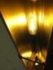 Brass Table Lamp, H52cm x W61cm. NOTE: requires UK adapter plug. - 4