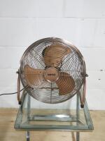 Pifco 16" Pedestal Desk Fan in Bronze, Model P53002.