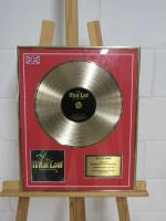 F&G Meat Loaf Gold Disc & Signed Artwork for The Meat Loaf Collection Album. Size H51cm x W41cm. Comes with Certificate of Authenticity.