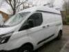 WH63 JUE: Ford Transit Custom 290 Eco-TE White Panel Van. Diesel, 2198cc. MOT Expired Jan 2022.Mileage 78,300. Vehicle Fitted with Roof Bars & Side Frame. Comes with V5 & Key. - 6