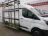 WH63 JUE: Ford Transit Custom 290 Eco-TE White Panel Van. Diesel, 2198cc. MOT Expired Jan 2022.Mileage 78,300. Vehicle Fitted with Roof Bars & Side Frame. Comes with V5 & Key. - 18