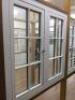 Ex Display UVPC Double Glazed Window in White with 1 Opener. Size H123cm x W122cm. - 3