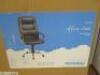 Boxed/New Nice Day Berlin Office Chair in Black Faux Leather. - 2