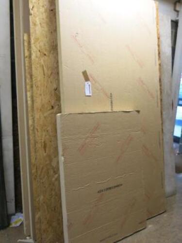 5 x Sheets of Plasterboard Backed Insulation with Assorted Boards (As Viewed/Pictured).