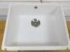 Blanco Subline 500 Ceramic Sink. Size W50cm x D40cm. Ex Showroom Display. - 2