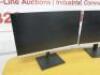 2 x 24" HP Ultra Slim HD Monitor, Model 24fh Display. NOTE: require power supplies. - 2