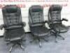 3 x Cherry Tree Executive Recline Extra Padded Office Chair. - 2