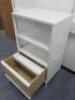 Ikea Bekant Metal Storage Unit In White with Mesh Back/Sides & Drawer. Size H100cm x W61cm x D46cm. - 4