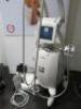 LPG Cellu M6 S Endermologie Treatment Machine, Type Cellu M6 Integral S, S/N IN2SD112754. Comes with LCD Monitor & 4 Hand Pieces to Include: 2 x LPG KM80, 1 x LPG KM50 & 1 x LPG Ergo Lift, 11 x LPG Filters, 8 x LPG Endermologie Body Suits & a Quantity of - 9