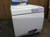 Woson Steam Sterilizer, Model TANCO SL, S/N 1609KC0017, DOM 09/2016. Comes with 3 Metal Trays & 1 x Box of Unodent Self Seal Sterile Pouches.