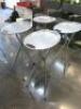 4 x Beauticians/Hairdressers Collapsible Tripod Metal Stand. H81cm. - 3