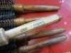 48 x Termix Assorted Sized Hairbrushes with Wooden Handles. New/Unused. - 5