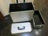 Sibel Mobile Beauticians Case with 3 Compartments & Lid. NOTE: Comes with additional compartment not pictured. - 3