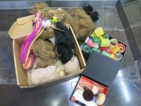 Assorted Stock of Hair Accessories, with Rollers, Utensils, Hair Etc (As Pictured/Viewed).