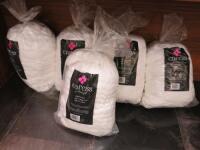 5 x Bags of Caress Professional 100% Pure Cotton Neck Wool (4lb / 1.81kg).