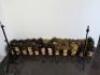 25 x Hairstylist Training Heads, 16 x Desk/Surface Clamps & 2 x Tripod Stands.