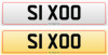 SI X00 - Cherished Registration, Currently on Retention. Buyer to pay all transfer costs.