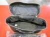 2 x New Stylists Bags in Black Faux Leather. - 2