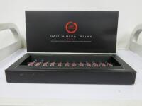 5 Boxes of 12 x 10ml Aldo Coppola Hair Mineral Relax Plus. RRP £475.00.