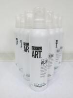 10 x L'Oreal Professional Paris Tecni Art Full Volume Extra Mousse, 250ml. RRP £130.00.