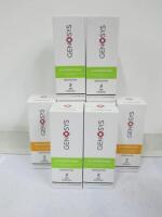 44 x Genosys Beauty Products to Include: 1 x Box Containing 4 x 20g Genosys EZ CO2 Mask, 4 x All For Sensitive Serum, 30ml, 4 x Skin Whitening Serum, 30ml, 3 x Anti Wrinkle Serum, 30ml, 2 x Snow Booster, 200ml, 1 x Snow O2, 180ml, 3 x Make Up Biphasic Mak