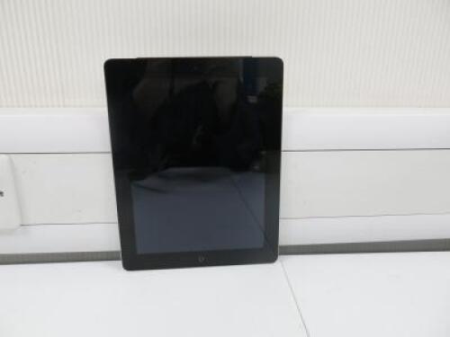 Apple iPad Air, Model A1460. Spec TBC. Comes with Pepkoo Heavy Duty Protective Case with Stand. NOTE: requires power supply.