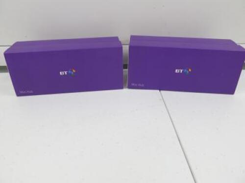 4 x Boxed/New BT Mini Hub, Model 4G Wi-Fi Mini Hub BT70.