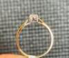 18ct Gold Diamond Solitaire Ring with Hallmarks (ANV10V) - 10