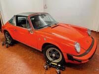 GEL 362L: (1973 Matching Numbers) Porsche 911t Touring (Targa), 2.4cc, Petrol with Rare Sportomatic Gearbox in Orange.