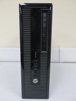 HP Prodesk 400 G1 Small Form Factor Business PC. Running Windows Pro, Intel Core i3-4130 CPU @ 3.40GHz, 4.00GB RAM, 931GB HDD. Comes with Power Supply.