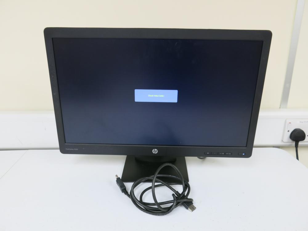 HP 23 Pro Display Monitor, Model P232. Comes in Box with Power Supply ...