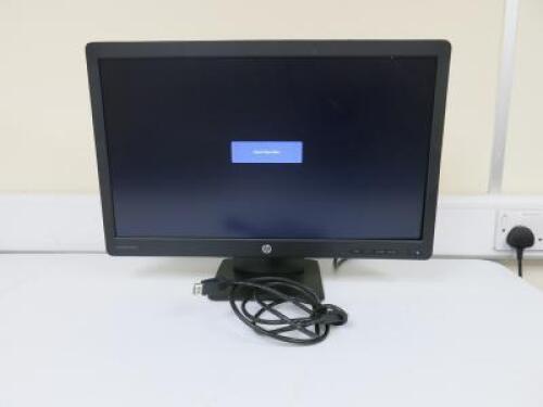 HP 23" Pro Display Monitor, Model P232. Comes in Box with Power Supply & Display Port Cable.