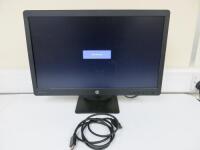 HP 23" Pro Display Monitor, Model P232. Comes in Box with Power Supply & Display Port Cable.