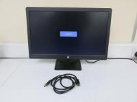 HP 23" Pro Display Monitor, Model P232. Comes with Power Supply & Display Port Cable.