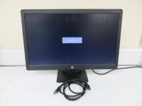 HP 23" Pro Display Monitor, Model P232. Comes with Power Supply & Display Port Cable.