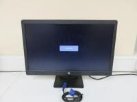HP 23" Pro Display Monitor, Model P232. Comes with Power Supply & VGA Cable.