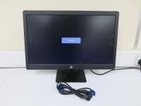 HP 23" Pro Display Monitor, Model P232. Comes with Power Supply & VGA Cable.