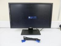 Dell 23" LCD Monitor, Model E2311hf. Comes with Power Supply & VGA Cable.