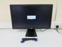 HP 23" LCD Monitor, Model E231. Comes with Power Supply & Display Port Cable.